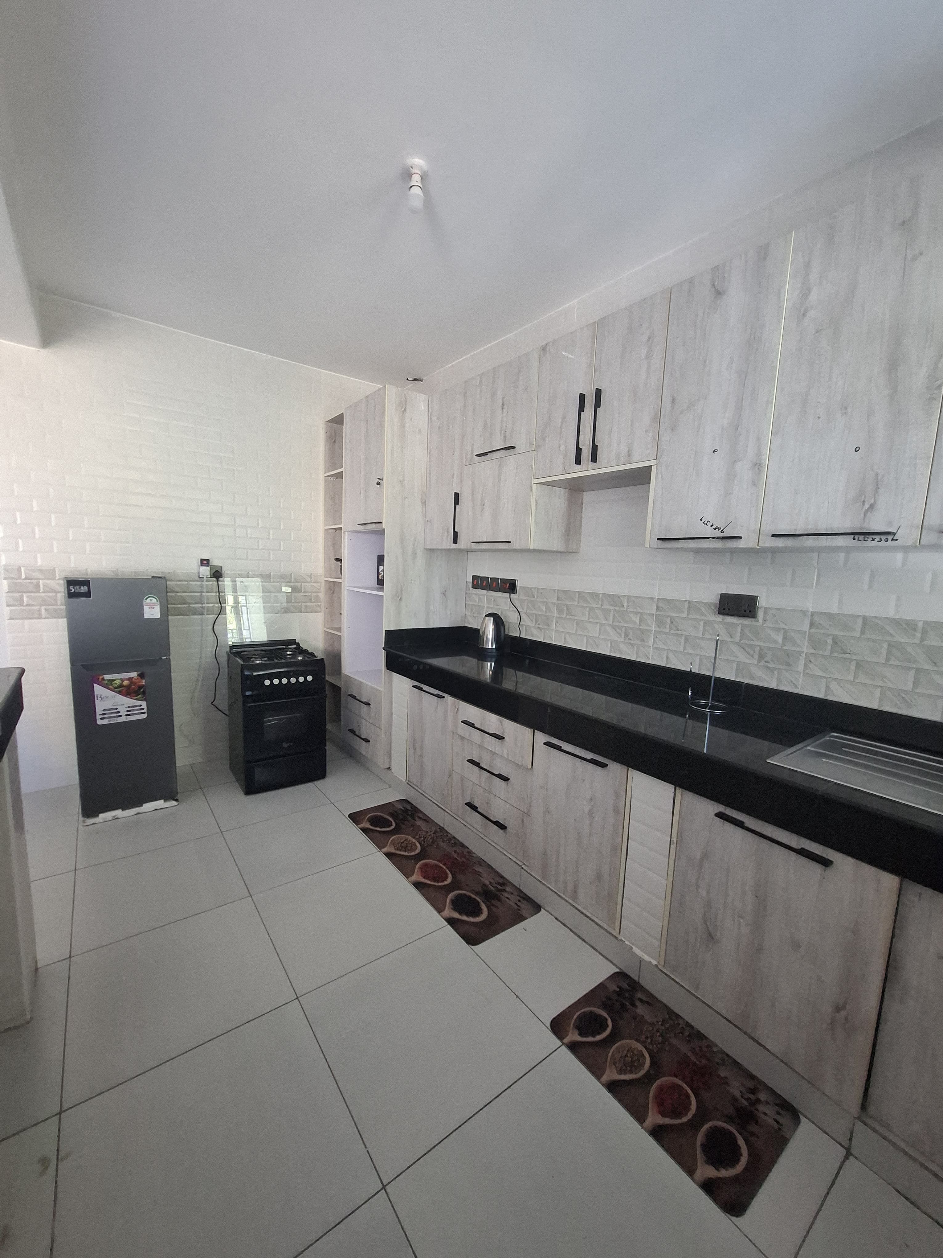 1/2 bedroom apartment available in Nyali in a serene environment.
